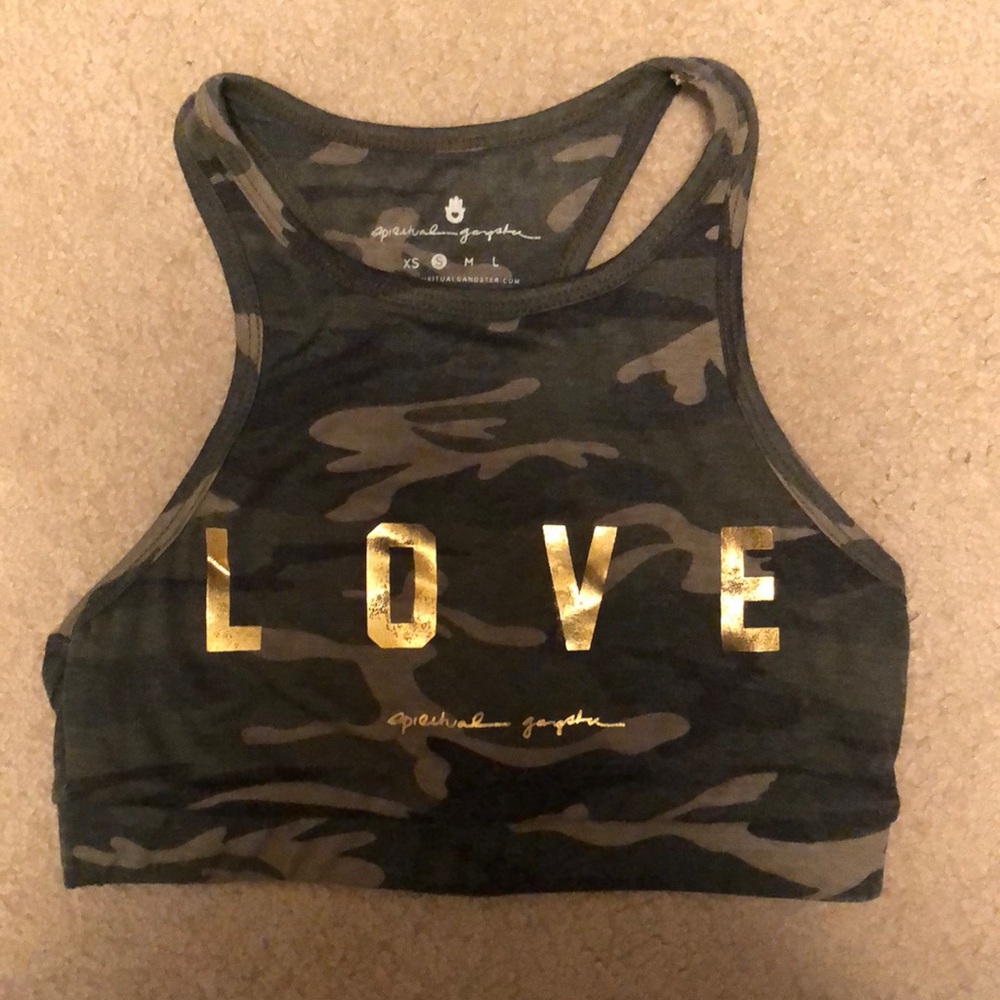 Spiritual Gangster Sports Bra